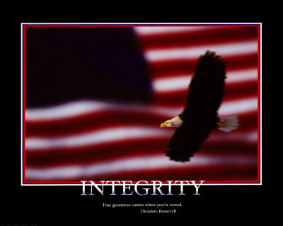 Patriotic Integrity Print at