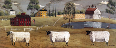 Sheep Print Sheep Print