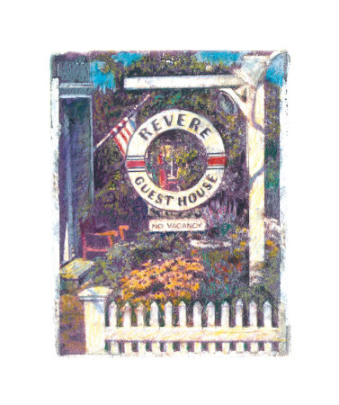 Revere Guest House Print Revere Guest House Print
