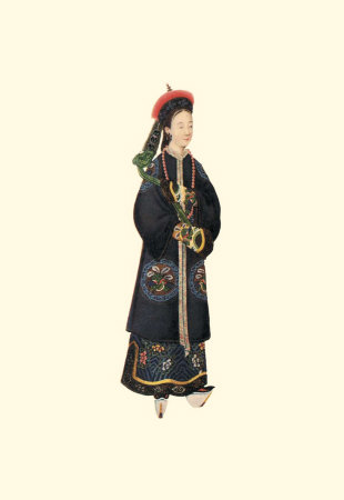 Chinese Mandarin Figure Print Chinese Mandarin Figure Print