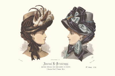 Les Chapeaux, Journal de Printemps Print Les Chapeaux, Journal de Printemps Print