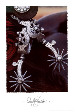 Silver Spurs Print Silver Spurs Print