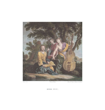 Muses IV Print Muses IV Print