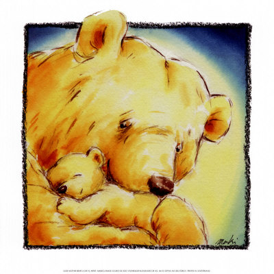 Mother Bear's Love IV Print Mother Bear's Love IV Print