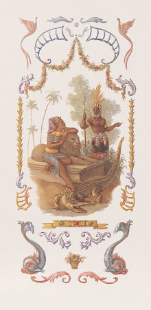 Egypt and Zaire Print Egypt and Zaire Print