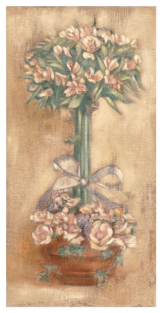 Pink Ophelia Topiary Print Pink Ophelia Topiary Print