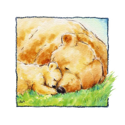 Mother Bear's Love II Print Mother Bear's Love II Print