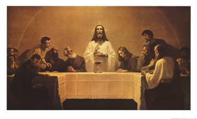 The Last Supper Print The Last Supper Print