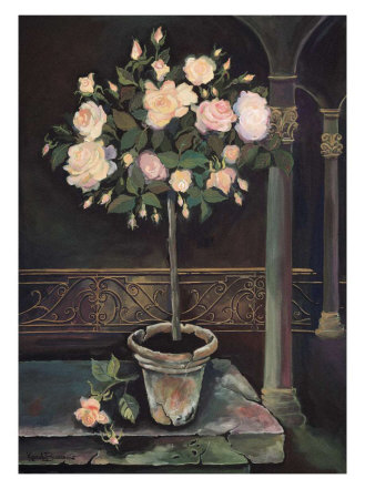Rose Topiary Print Rose Topiary Print