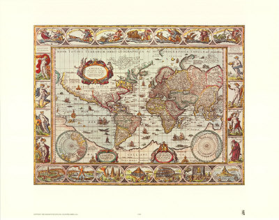 Map of the World Print Map of the World Print