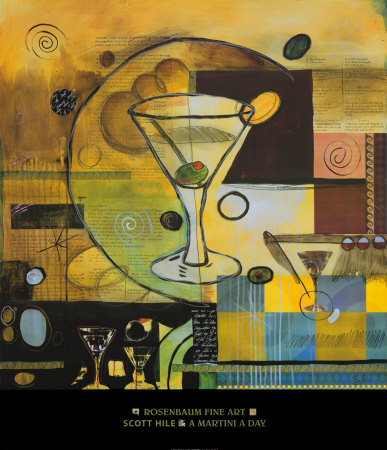 A Martini a Day Print A Martini a Day Print
