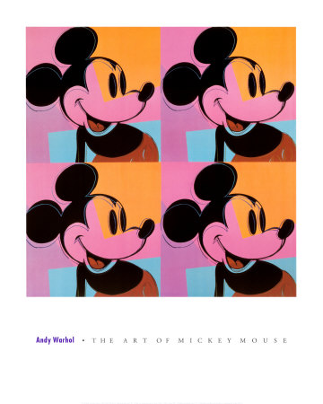 images of mickey mouse. Mickey Mouse Print by Andy