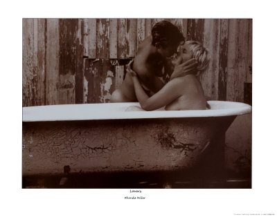 Women in Tub Print Women in Tub Print