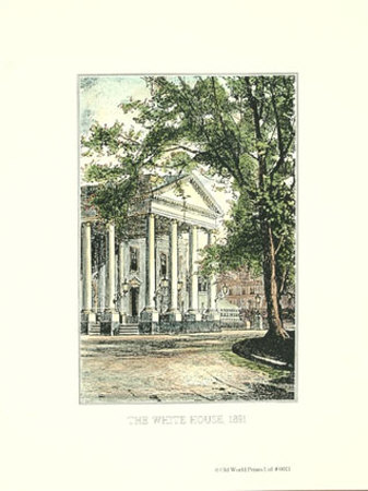 Washington D.C., White House Print Washington D.C., White House Print
