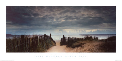 Beach Path Print Beach Path Print