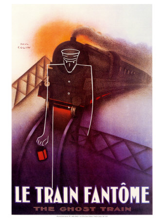 Le Train Fantome Print Le Train Fantome Print