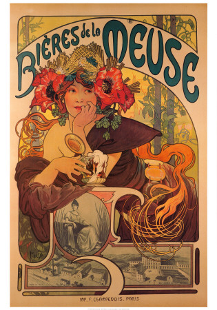 Bieres de la Meuse Print Bieres de la Meuse Print