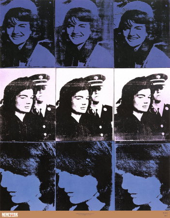 Nine Jackies, 1964 Print Nine Jackies, 1964 Print