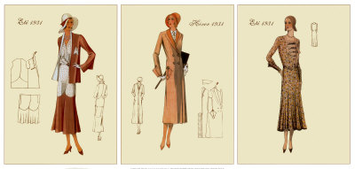 Fashion, 1931 Print Fashion, 1931 Print