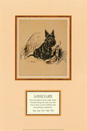 Dog's Life II Print Dog's Life II Print