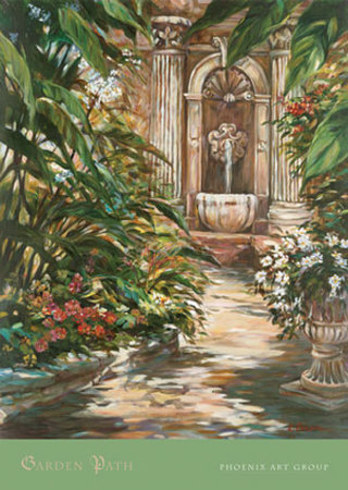 Garden Path Print Garden Path Print
