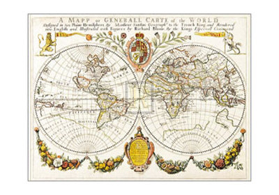 Map of the World Print Map of the World Print