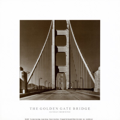 The Golden Gate Bridge, Summer Morning Print The Golden Gate Bridge, Summer Morning Print