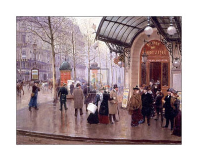 Theatre du Vaudeville Print Theatre du Vaudeville Print