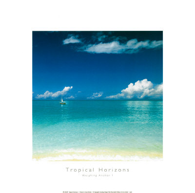 Tropical Horizons I Print at