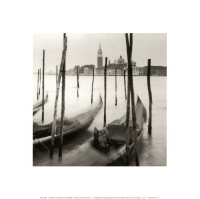 Venetian Gondolas III Print Venetian Gondolas III Print