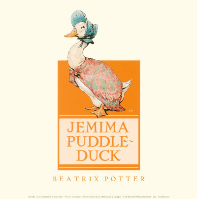 Jemima Puddle-Duck Print Jemima Puddle-Duck Print