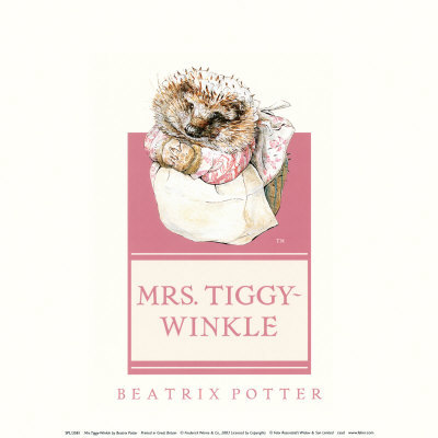 Mrs. Tiggy-Winkle Print Mrs. Tiggy-Winkle Print