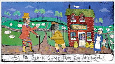 Ba, Ba, Black Sheep Print Ba, Ba, Black Sheep Print