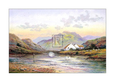 Fishing at Dawn Print Fishing at Dawn Print