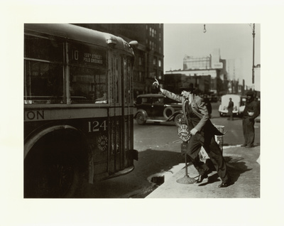 Bus Stop, 1939 Print Bus Stop, 1939 Print