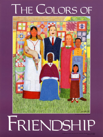 The Colors of Friendship Print The Colors of Friendship Print