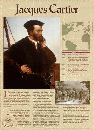Great Explorers - Jacques Cartier Print at Art. Great Explorers - Jacques Cartier Print at Art.