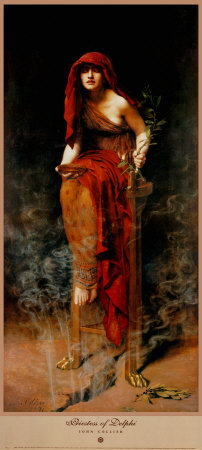 Priestess of Delphi Print Priestess of Delphi Print