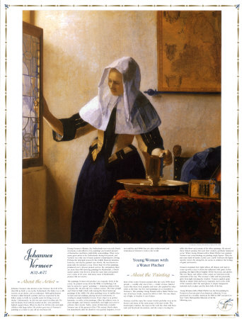 Masterworks of Art - Woman with a Water Jug Print Masterworks of Art - Woman with a Water Jug Print