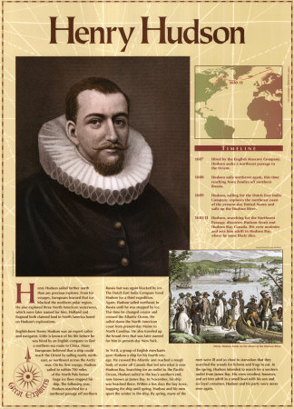 Great Explorers - Henry Hudson Print Great Explorers - Henry Hudson Print