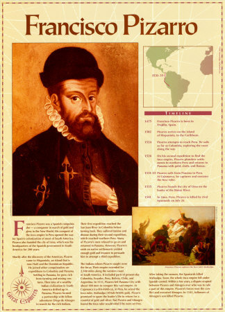 Great Explorers - Francisco Pizarro Print Great Explorers - Francisco Pizarro Print
