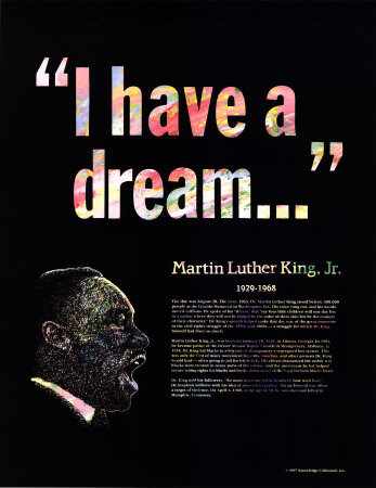 Great Black Americans - Martin Luther King Jr. Print Great Black Americans - Martin Luther King Jr. Print