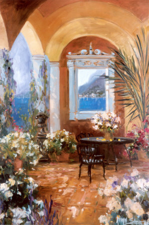 The Veranda II Print The Veranda II Print