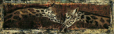 Two Giraffes Print Two Giraffes Print