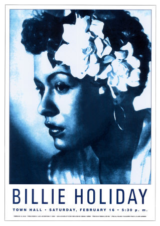 Billie Holiday at Town Hall, New York City, 1948 Print Billie Holiday at Town Hall, New York City, 1948 Print