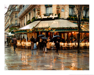 Les Deux Magots Print Les Deux Magots Print