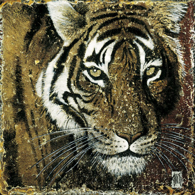 Tiger Portrait Print Tiger Portrait Print