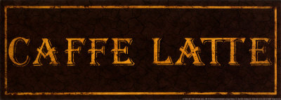 Caffe Latte Print Caffe Latte Print