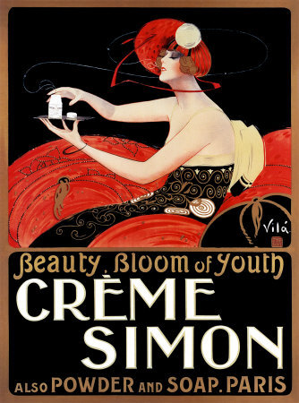 Creme Simon Print Creme Simon Print