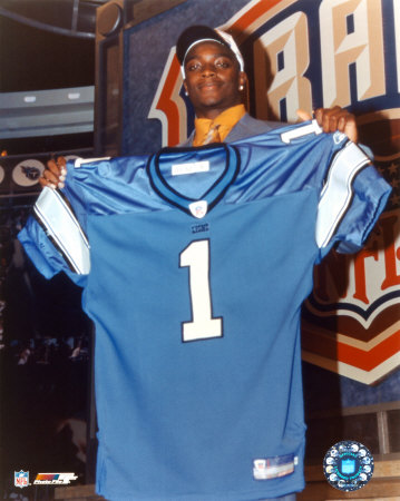 Charles Rogers - '03 Draft Day Photograph Charles Rogers - '03 Draft Day Photograph